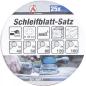 Preview: BGS Schleifblatt-Satz für Exzenterschleifer Ø 125 mm K 40 - 180 25-tlg. 80817
